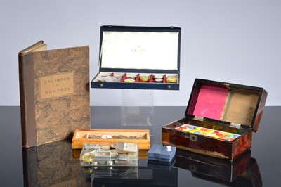 Lot 65 - A collection of watch movements and spare parts