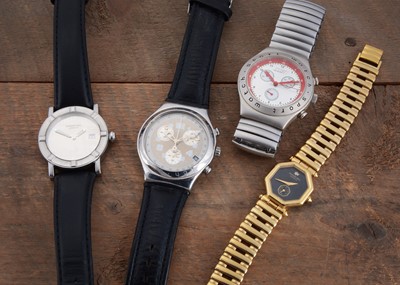 Lot 107 - Four modern wristwatches