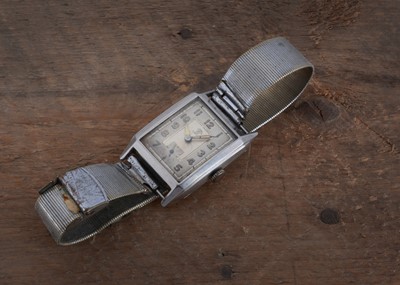 Lot 138 - A circa 1920s Anker manual wind wrist watch