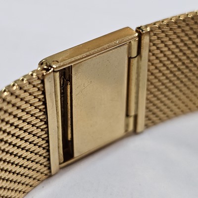 Lot 141 - A 1960s Longines manual wind 18ct gold dress wrist watch