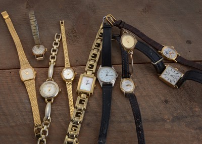 Lot 150 - Eight ladies watches