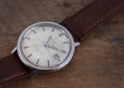 Lot 210 - A 1960s Omega Automatic Constellation stainless steel cased wristwatch