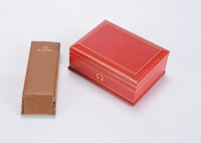 Lot 211 - Two vintage Omega watch boxes