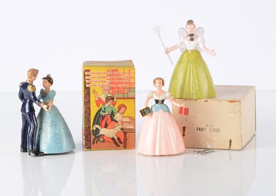Lot 387 - Welsotoys clockwork plastic dancers