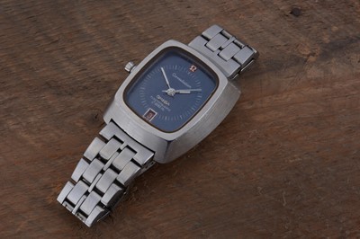 Lot 212 - A c1970s Omega Constellation Electroquartz stainless steel wristwatch
