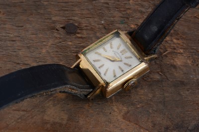 Lot 218 - two Omega stainless steel ladies buckel clasps