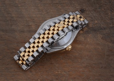 Lot 220 - A fine Rolex Oyster Perpetual Datejust bi-metal lady's wristwatch