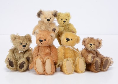 Lot 17 - Six limited edition miniature Hardy Bears