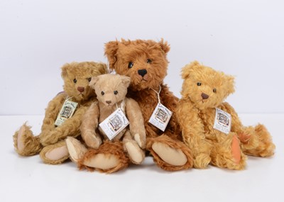 Lot 18 - Four Mother Hubbard teddy bears