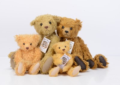Lot 20 - Four Mother Hubbard teddy bears