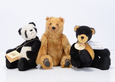 Lot 42 - Three artist teddy bears