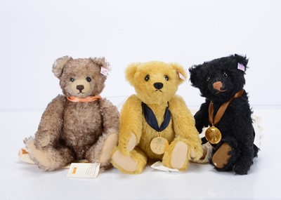 Lot 99 - Three Steiff limited edition year teddy  bears
