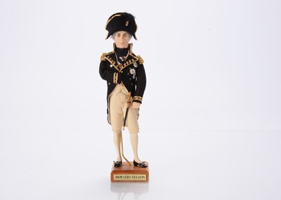 Lot 101 - An Ann Parker artist doll modelled after Horatio Nelson