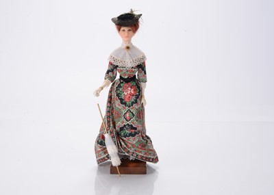Lot 105 - An Ann Parker artist doll modelled after an Edwardian Lady