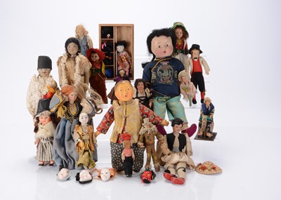 Lot 108 - Various dolls