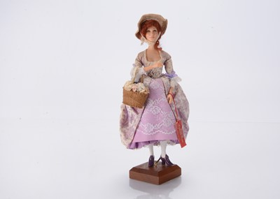Lot 145 - An Ann Parker artist doll modelled after a lady of the 18th Century