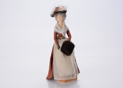 Lot 146 - An Ann Parker artist doll modelled after a Victorian lady