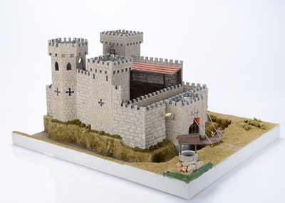 Lot 161 - A recent castle dolls house