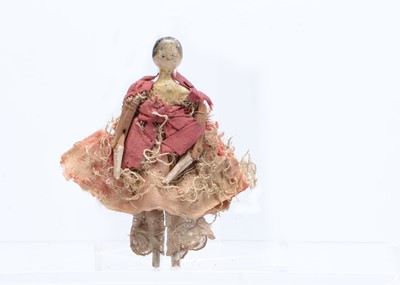 Lot 185 - An 19th century Grodnerthal dolls’ house doll