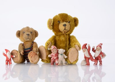 Lot 205 - Two 1930's German bear cub teddy bears