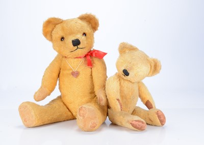 Lot 209 - Two post-war Chad Valley teddy bears
