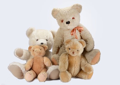 Lot 223 - Four post-war teddy bears