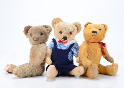 Lot 234 - Three Merrythought teddy bears