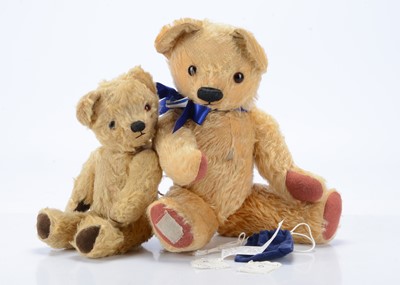 Lot 241 - Two post-war Chad Valley teddy bears