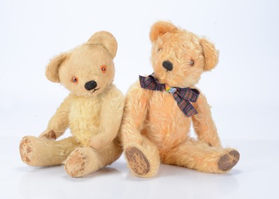 Lot 252 - Two post-war Chad Valley teddy bears