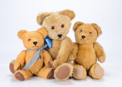 Lot 257 - Three post-war Irish teddy bears