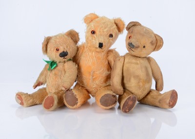 Lot 298 - Three post-war British teddy bears