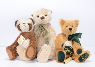 Lot 321 - Three collectors teddy bears