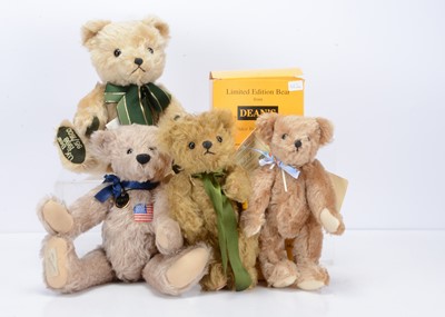 Lot 323 - Three Dean's Rag Book Co. teddy bears