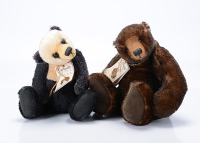 Lot 331 - Two Cotswold Bears teddy bears, from the Back to the Wild Collection