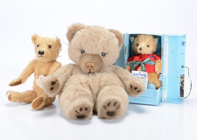 Lot 332 - Three Merrythought teddy bears