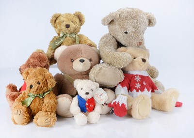 Lot 360 - A selection of Harrods and Hamleys teddy bears