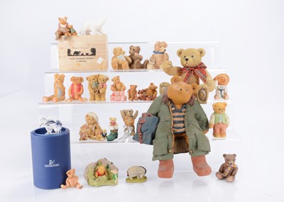 Lot 362 - A selection of teddy bears ornaments