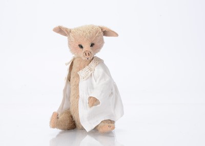 Lot 368 - A Burlington Bearties Sydney Popple pig soft toy
