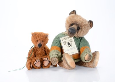 Lot 373 - Two Brodie Bears limited edition teddy bears