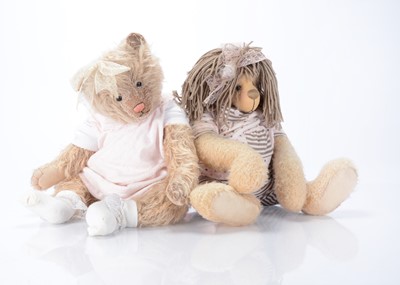 Lot 376 - Two artist teddy bears