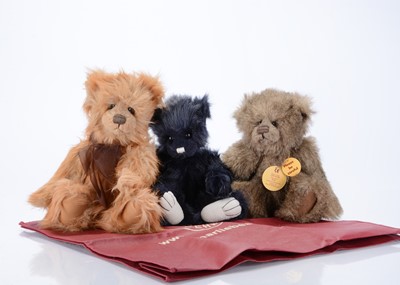 Lot 395 - Three Charlie Bears teddy bears