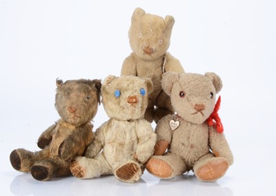 Lot 401 - Four Invicta teddy bears