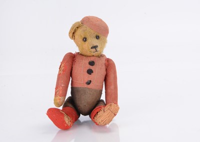 Lot 431 - A 1920's Schuco Yes/ No Bellhop teddy bear