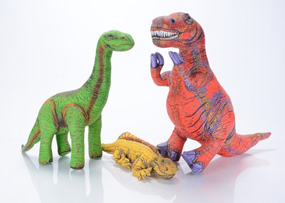 Lot 441 - Three Applause dinosaur soft toys
