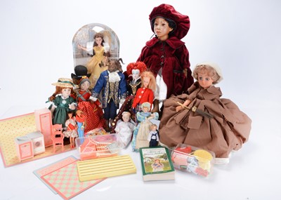 Lot 491 - Various recent dolls