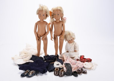 Lot 494 - Three Trendon Sasha dolls