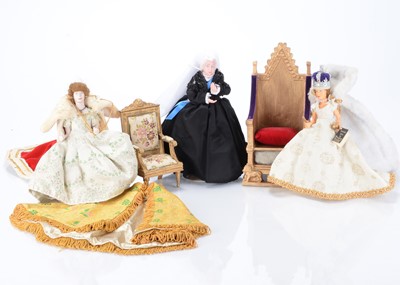 Lot 495 - A Peggy Nisbet Tower Treasures Queen Elizabeth II Coronation Chair