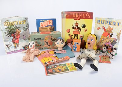 Lot 502 - Various character toys