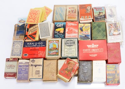 Lot 504 - Various playing cards, Pepys 'Girl' comic