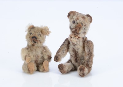 Lot 563 - Two miniature Schuco 1920/30s teddy bears